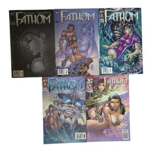 #8-#12 Fathom Comic Book 1998